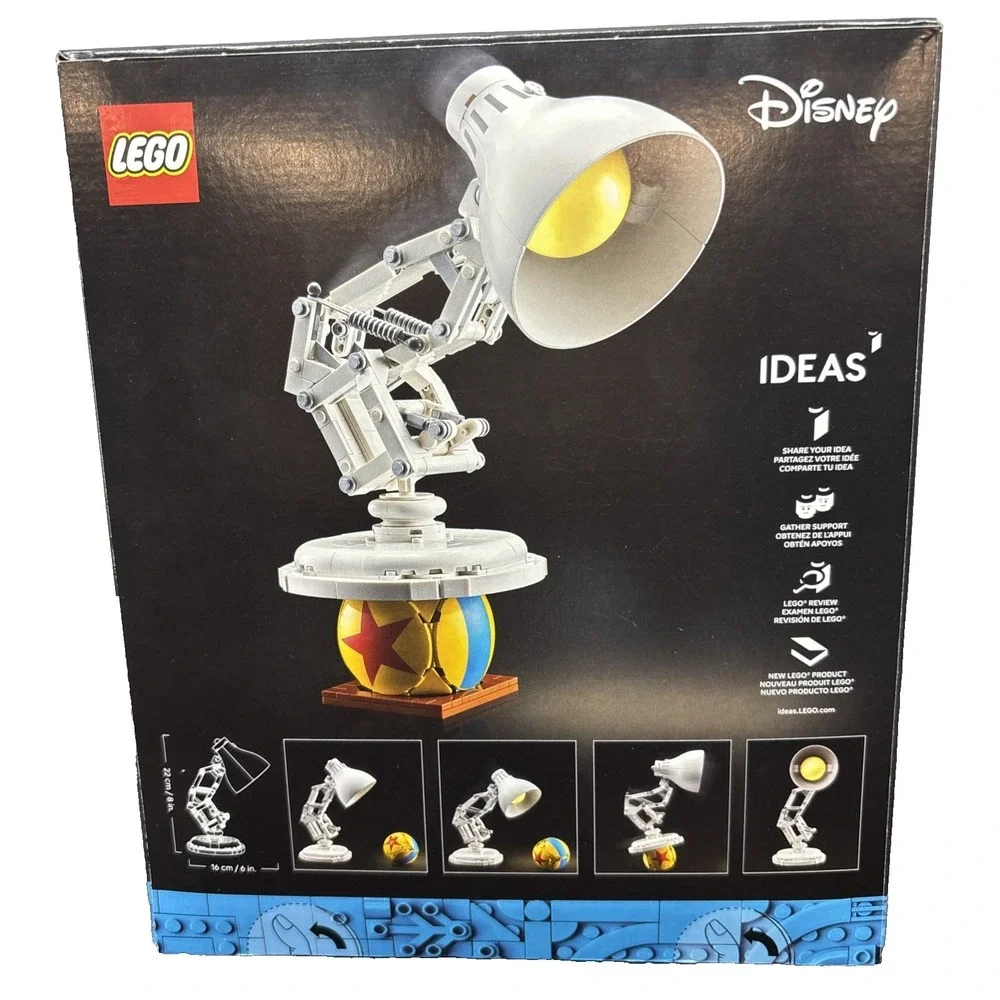 LEGO® Ideas Disney Pixar Luxo Jr. 21357 Brand New Sealed Fast Shipping